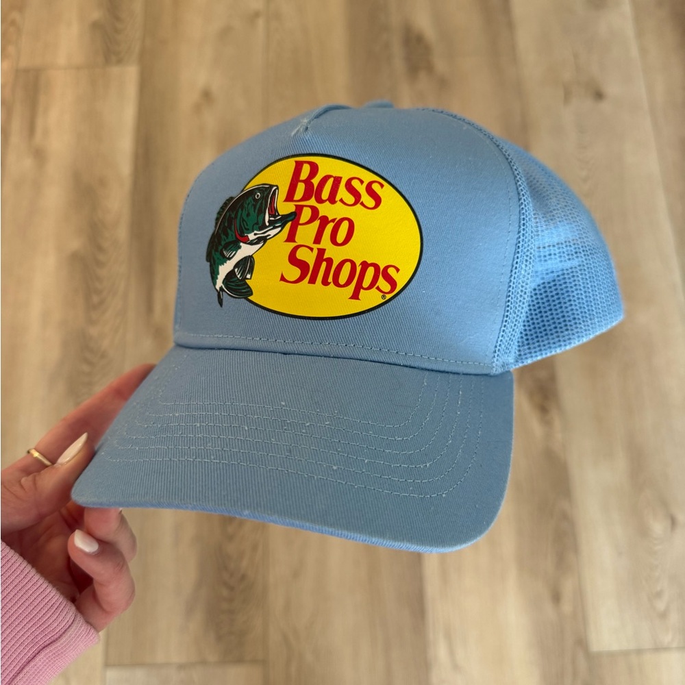 Bass Pro Shops Light Blue Fishing Cap